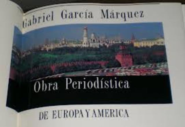 .- “Obra periodística”