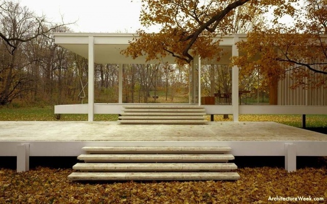Casa Farnsworth, Ludwig Mies van der Rohe