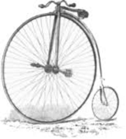 The celerifere was an early bicycle precursor invented.