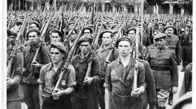 Sublevació militar a Espanya