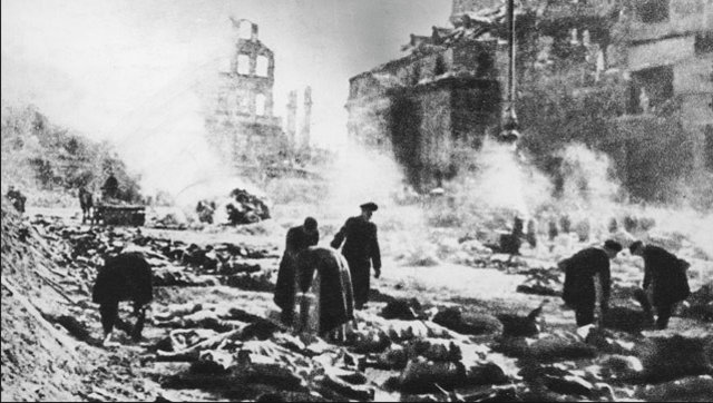 Incendiary attack on Hamburg
