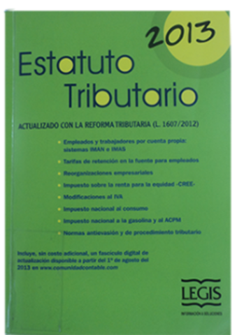 Estatuto Tributario-Textos de Contabilidad