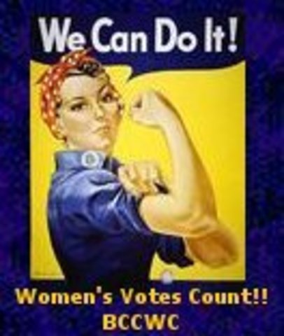 Women Vote In Federal Election