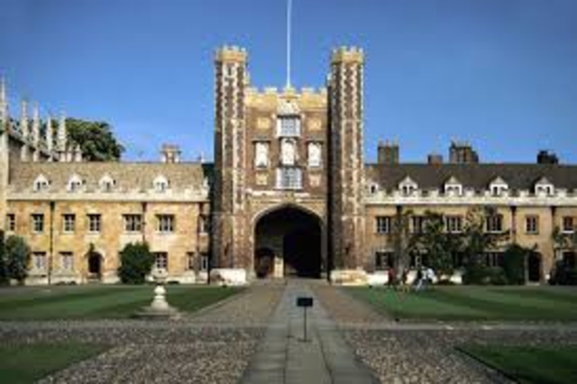 Enroled at cambridge trinity colledge
