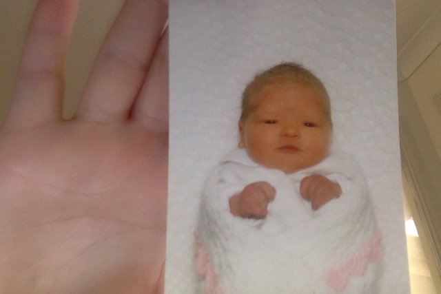 This is when I was born