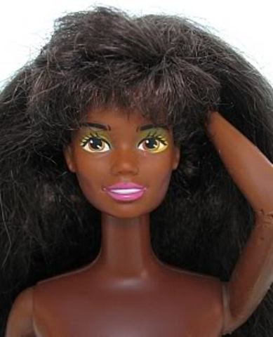 Barbie had a black friend named Christie