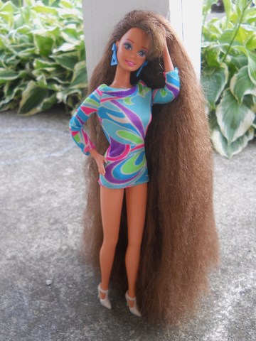 The best-selling Barbie doll ever was Totally Hair Barbie with hair from the top of her head to her toes