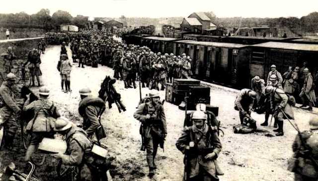 The battle of Verdun