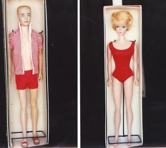 How Barbie Dolls were sold in the first year?