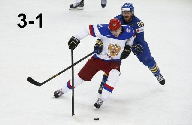 Полуфинал: Россия vs Швеция