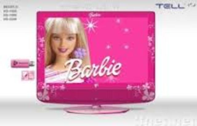 Barbie on TV
