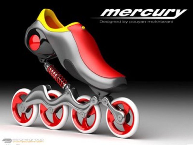 John Jay Young en New York City patentó un patín en línea de longitud ajustable.