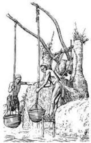 Shadoof was invented