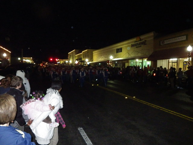 Desfilar en mi primera parada, diciembre cuarto, dos mil doce