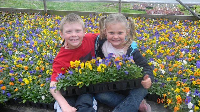 Greenhouse 4 H field trip