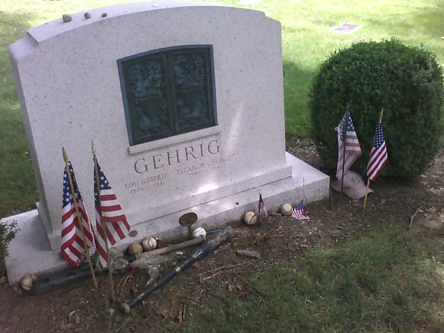 Lou Gehrig died.