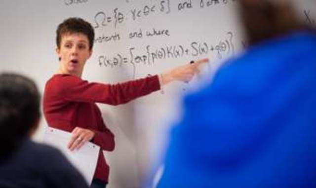 La clase de matemáticas