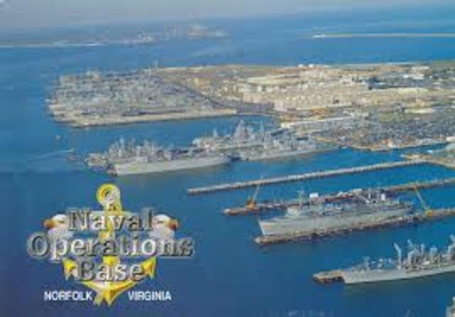 Fui a norfolk virginia