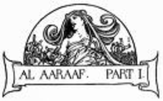 Published "Al Aaraaf"