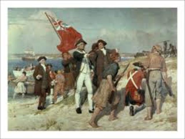 Supplies arrive at Botany Bay.