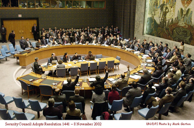 UN passes Resolution 1441
