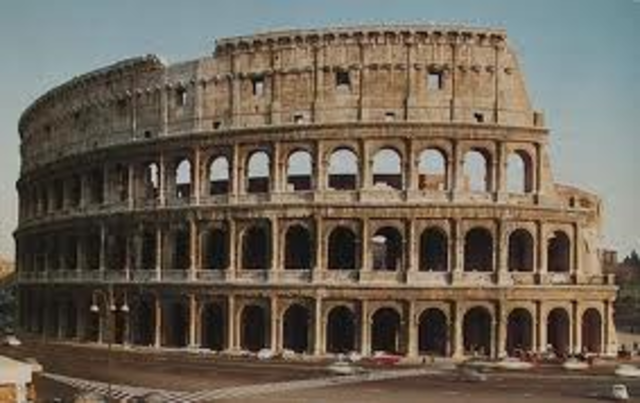 roman colosseum 70s bc