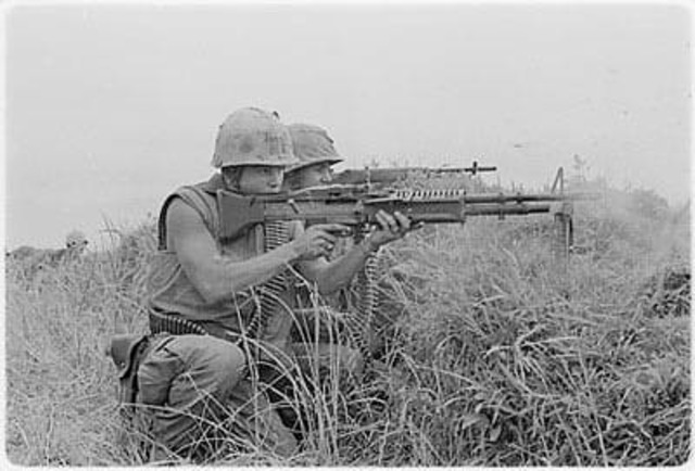 The start of the Vietnam War