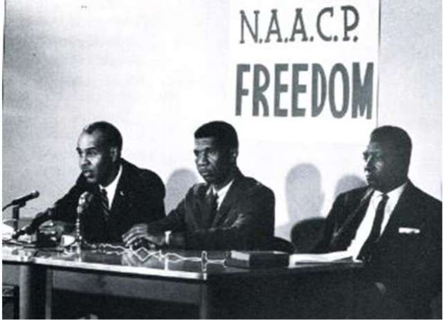 Wilkins with NAACP