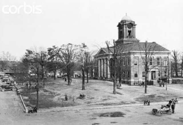 First trial in scottsboro