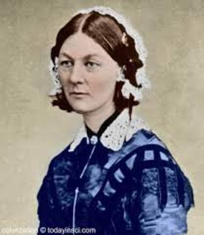 Florence Nightingale Born