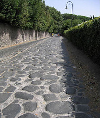APPIAN WAY IS BUILT