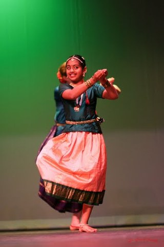 my first Indian Classical dance performance