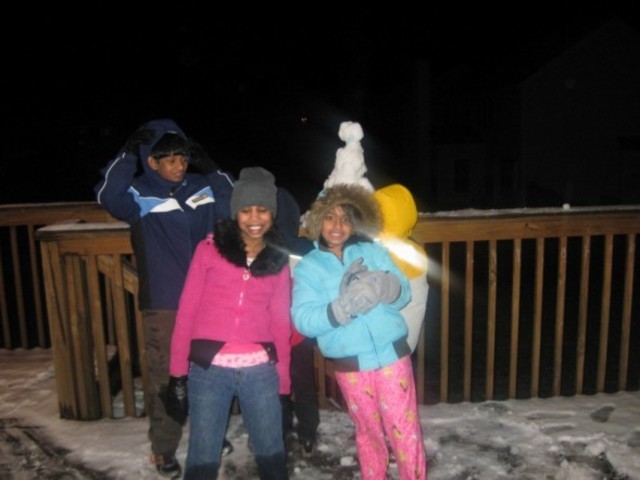 Trip to Atlanta and enjoyed snow with my friends