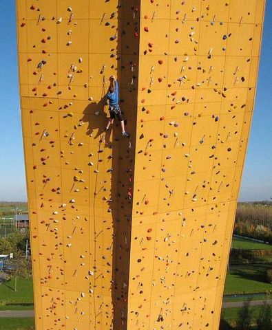 Yo ascendi mi primero roca pared.