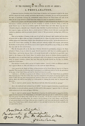 Emancipation Proclaimation