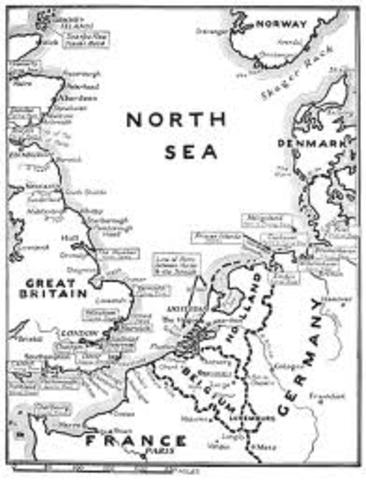 The United Kingdom announces that the North Sea is a military area