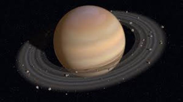 The American Pioneer 11 passes saturn.