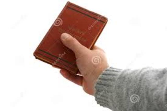 Gives one book back of many