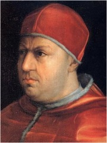 Pope Leo X excommunicated Luther.