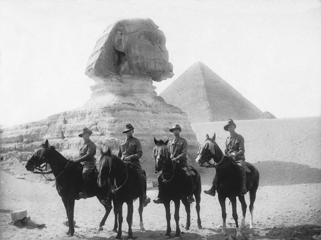 Training of the Anzac troops