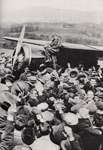 Amelia Earhart Made Front Page of New York Times Magazine.