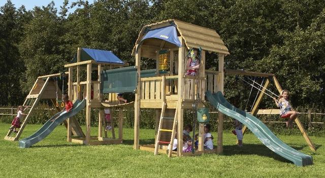 Playing on a Jungle Jim