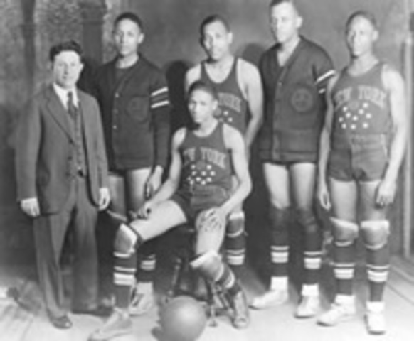 Savoy Big Five play their first game.