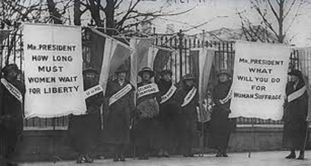 Progressive and Industrial Era (Women's Suffrage)