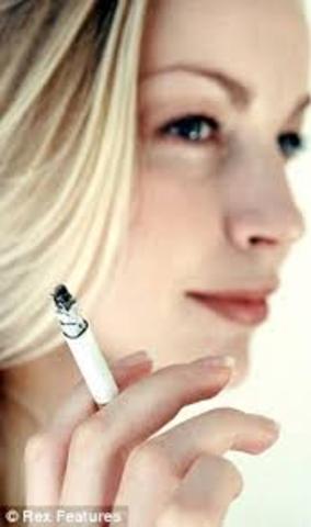 Mom is smoking again