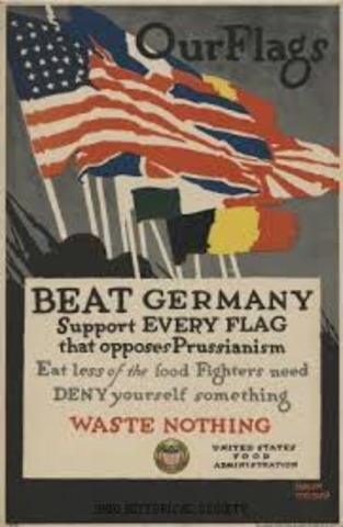 Forgein Affairs (Anti-German Sentiment During WW1)