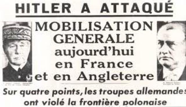 La France entre en guerre