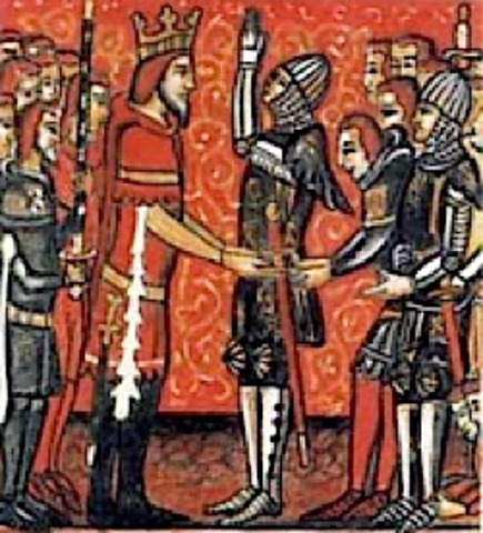 Baron renew the Oath of Fealty