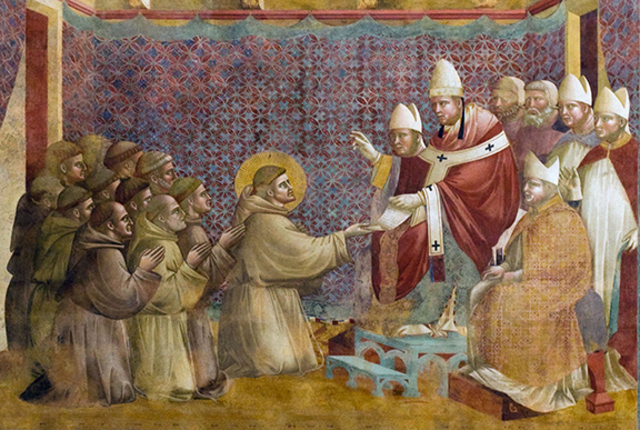 Pope Innocent takes the people's money