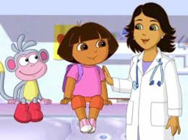 Dora gets sick!